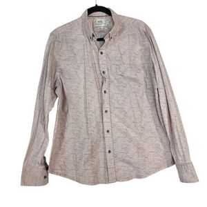 WRK button down long sleeves collared shirt